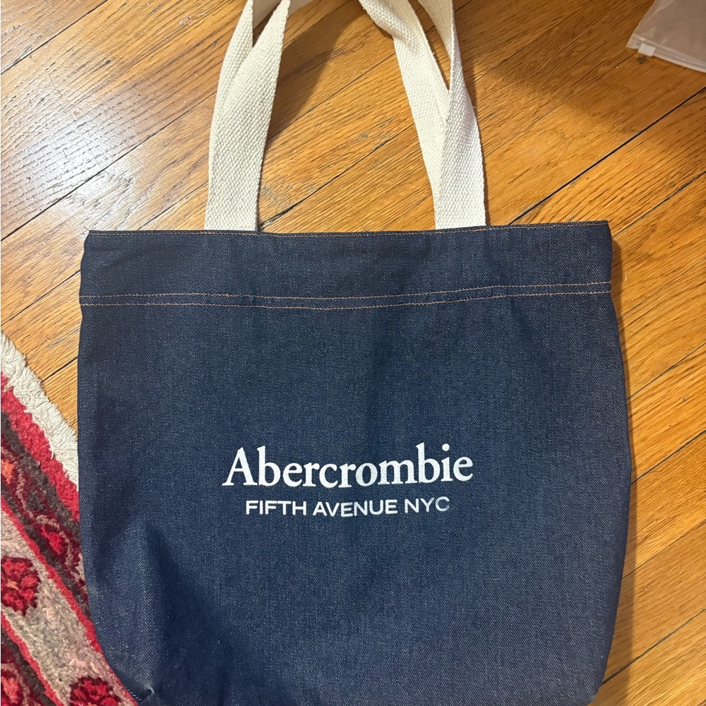Abercrombie & Fitch Denim Blue Tote